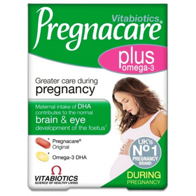 PREGNACARE PLUS OMEGA-3 DHA DIETARY SUPPLEMENT 56 TABLETS / CAPSULES